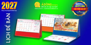 Xưởng In Lịch Để Bàn 2027